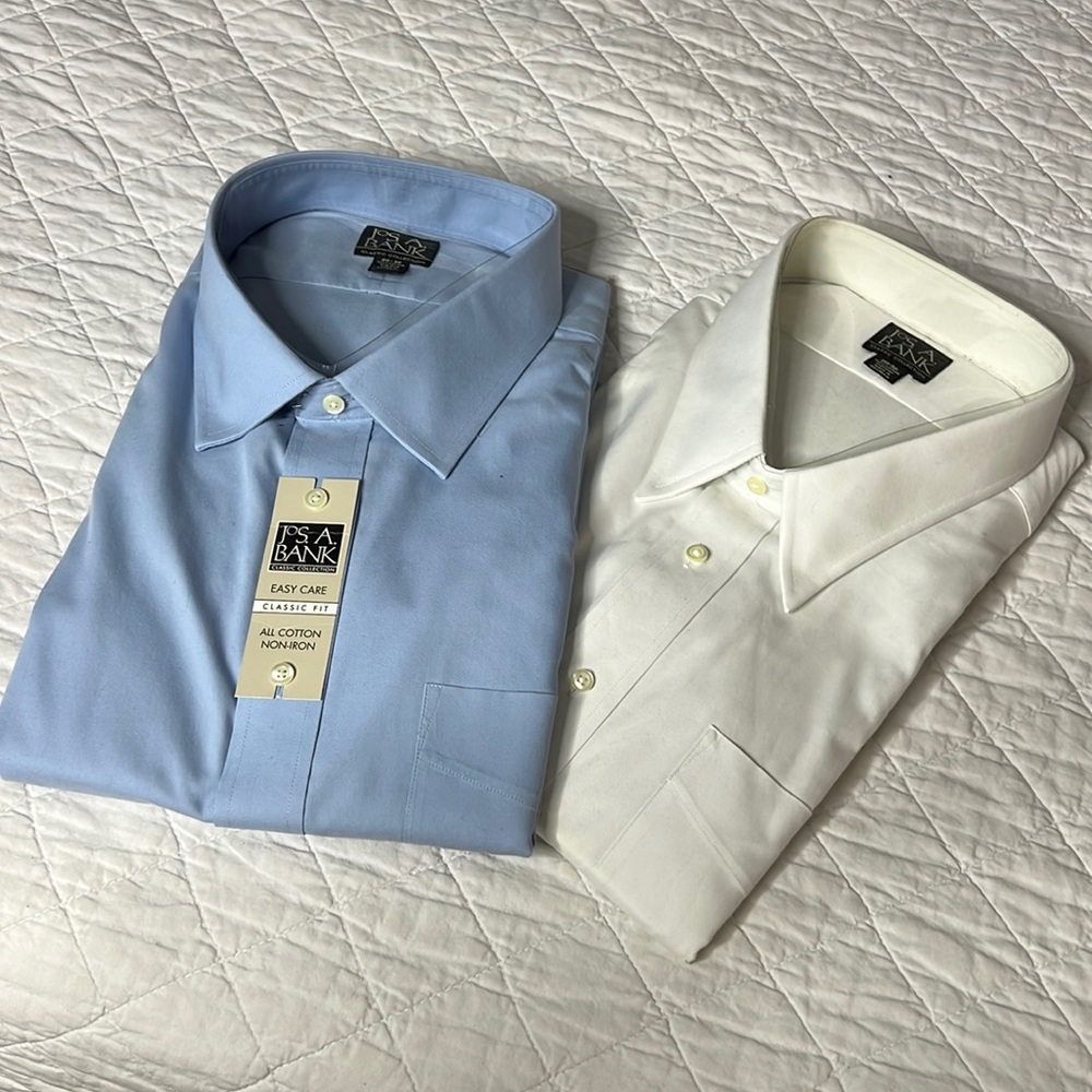 Jo S.A. Bank Long Sleeve Button Down